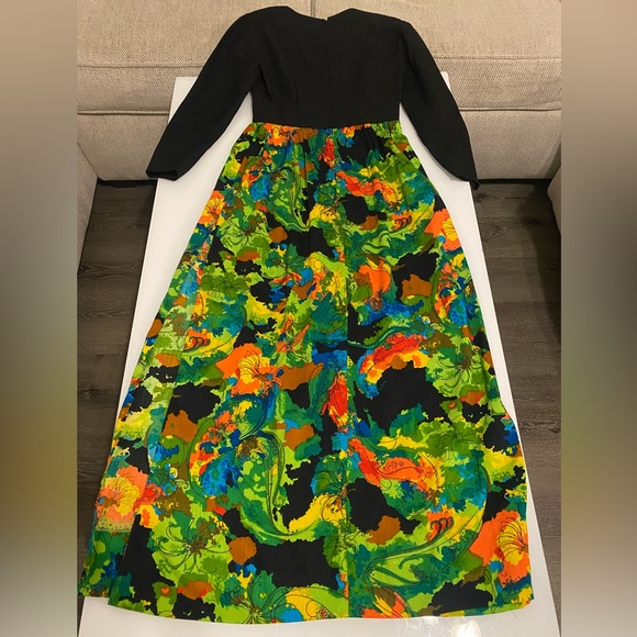 vintage multicolor dress - Picture 4 of 7